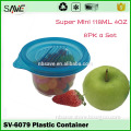 Alibaba China plastic bowl factory kids unbreakable small round disposable salad bowl